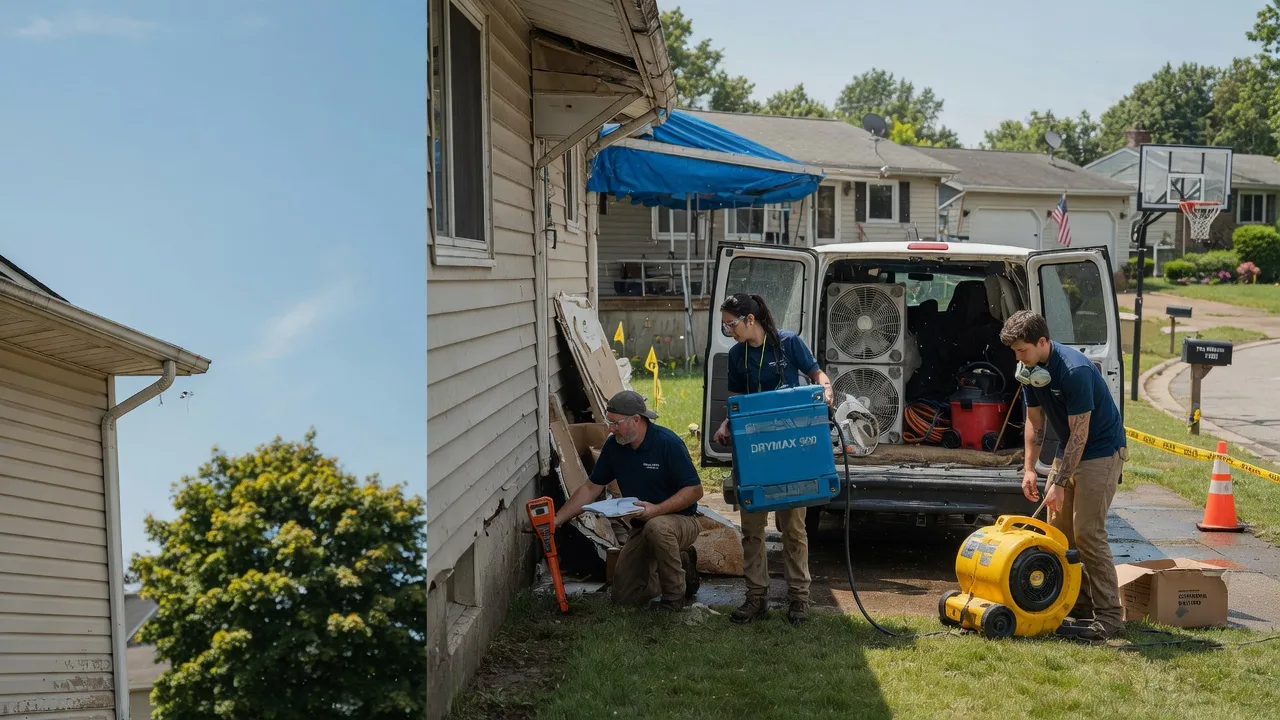 Ceiling Leak Cleanup in Fayette, OH near me
