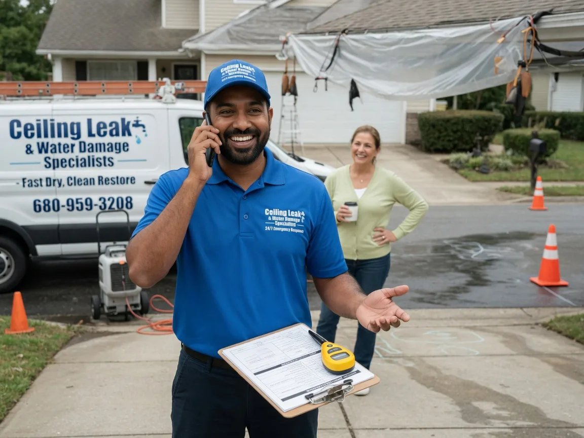 Ceiling Leak Cleanup Fayette, OH FAQs
